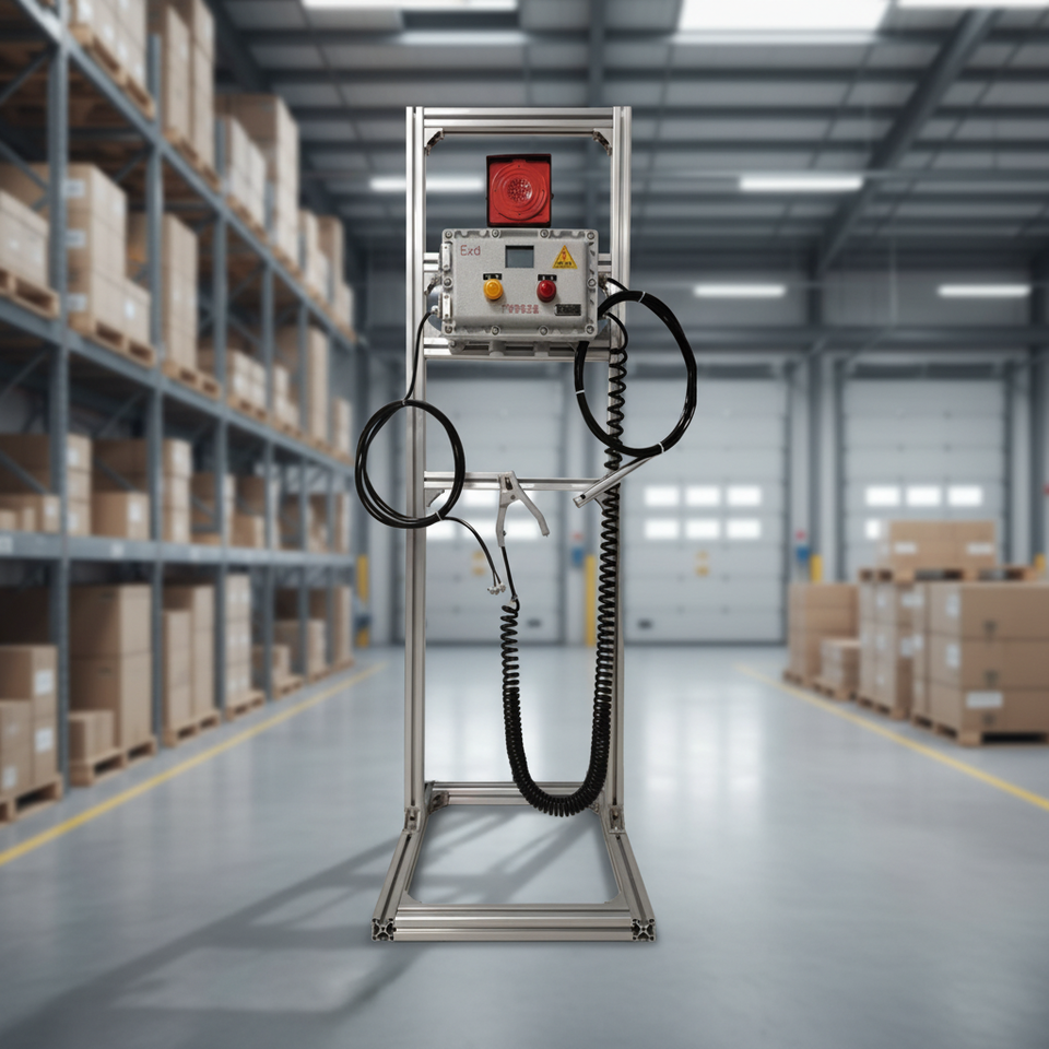 Top-loading Static Grounding and Overfill protection System