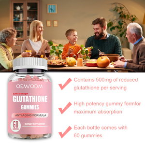In Stock glutatione Gummies L-glutatione Anti-invecchiamento della pelle sbiancante Glutathion Gummies - Product Image 5