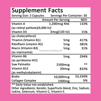 HealoRena Collagène en Capsules Molles – Complément Protéiné et Vitamine C pour Peau, Ongles et Cheveux – Capsules de Collagène Éclaircissantes