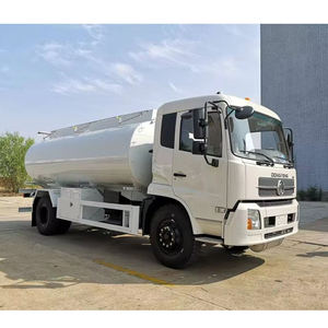 Camion-citerne à huile 4X2 d'occasion, vente directe d'usine, 15000L, véhicule de transport de liquides inflammables, camion-citerne à carburant, station-service mobile - Product Image 2