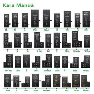 แบตเตอรี่โทรศัพท์มือถือสำรองสำหรับ <span class=keywords><strong>iPhone</strong></span> 13 14 15 16 Pro Max ของโรงงาน Kara Manda ผ่านการทดสอบความปลอดภัยต่อการเจาะทะลุอย่างเข้มงวด แบบกึ่งแข็ง - Product Image 4
