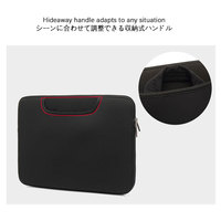 Sac de transport pour ordinateur portable Fuliya personnalisé, imperméable, 11, 12, 13, 14 pouces, avec poignée, pour Macbook Air/Pro