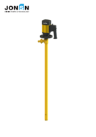 Pompe à immersion pour fûts et barils, en tube de matériau PVDF SS, super résistante, pour liquides chimiques corrosifs, avec moteur électrique.
