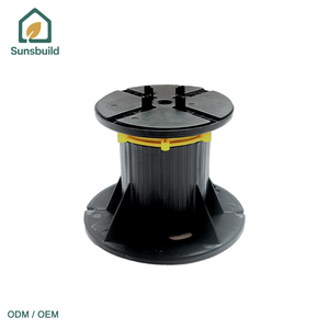 Sunsbuild Heavy Duty <b>Adjustable</b> Plastic Pedestals for <b>Deck</b> Joist <b>Support</b> Outdoor Decking and Landscaping Project - Product Image 6
