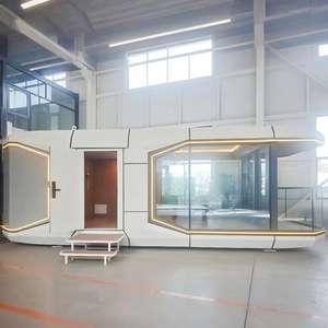 <span class=keywords><strong>Casa</strong></span> Cápsula Espacial Prefabricada de Lujo, Personalizada, Verde, en Contenedor Completo, para <span class=keywords><strong>Alquiler</strong></span> en Hoteles - Product Image 2