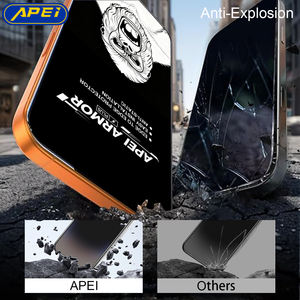Protector de Pantalla de Vidrio Templado APEI ARMOR 0.33mm Crystal HD Clear Gorilla Kingkong para <span class=keywords><strong>iPhone</strong></span> 17 Pro Max 16/15 <span class=keywords><strong>Plus</strong></span> - Product Image 5