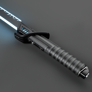 Arme Legacy Mandalorian Dark Saber Pogo Pin Core Neo Pixel Black Flat Lightsaber Blade <span class=keywords><strong>Darksaber</strong></span> From Star the Wars - Product Image 6
