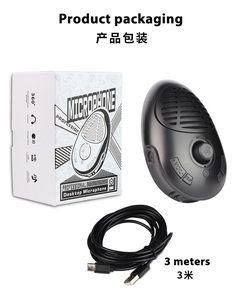 GAM-UM05 Portable RGB Petite Conférence Haut-Parleur Avec Echo Microphone Pour Les Jeux Enseignants - Product Image 6