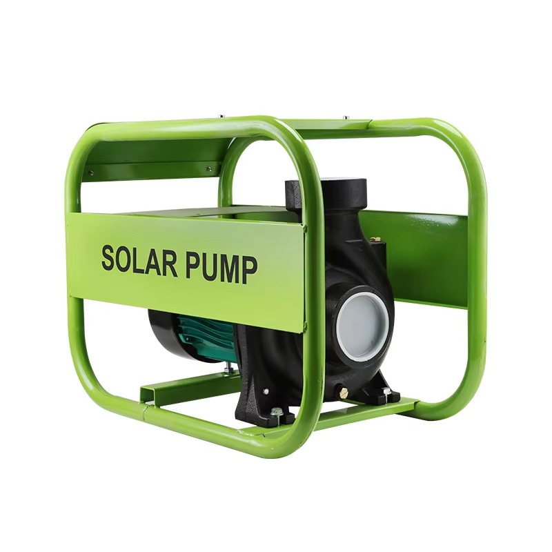 Заводская цена, чугунный 1HP DC Солнечный водяной насос Risesun Солнечный 750 Вт Центробежный Солнечный водяной насос для сельского хозяйства