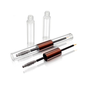 Tubes de mascara doubles en aluminium vides 2-en-1 avec applicateur court – Tube de mascara double extrémité 2-en-1 - Product Image 1