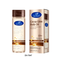 DR.DAVEY Huile Gel Corporelle Éclat Cacao avec Beurre de Cacao Pur Hydratation Nourrissante 48h Éclat et Vitalité Huile Corporelle Illuminatrice