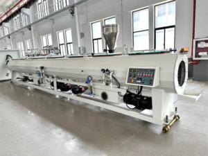 Dây chuyền sản xuất ống nhựa 6 inch máy đùn trục vít đôi Máy Làm ống nhựa PVC 50-160mm - Product Image 2