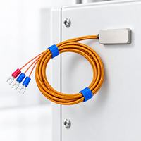 Sonde de température magnétique à montage en surface Pt100, tête de détection de température à adsorption par contact frontal, indice de protection IP65, résolution 0,5°C