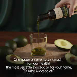 Aceite de Aguacate 100% Extra Virgen Pureby, Prensado en Frío, Aceite Hidratante para Rostro y Cuerpo, Cuidado del Cuero Cabelludo, Unisex - Product Image 3