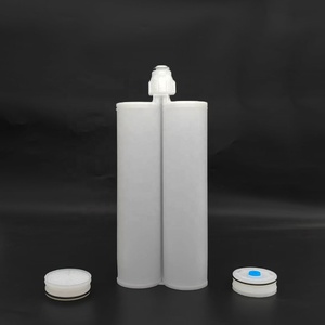 600ml 1:1 Disposable Dual Glue <strong>Syringe</strong> Supplier <strong>2K</strong> Silicone Hose Gun Cartridge for Industrial Adhesive Applicator - Product Image 1