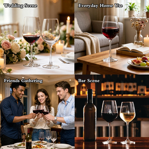 Verre à vin personnalisé avec logo, 360 ml, ensemble <span class=keywords><strong>de</strong></span> gobelets classiques pour la maison, le <span class=keywords><strong>bar</strong></span>, les fêtes, les restaurants, les mariages - Product Image 6