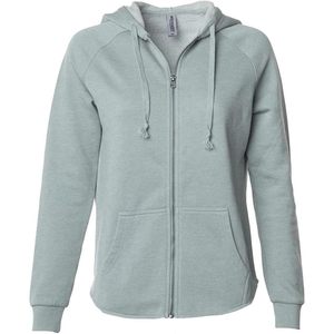 Women's California Wave Wash Full-<b>Zip</b> <b>Hooded</b> Sweatshirt PRM2500Z 2XL Sage-Independent Trading Co. B09DKFSQVS 1.06 Lbs - Product Image 1