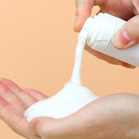 Flacon pompe pulvérisateur PET scellé de 500 ml pour mousse nettoyante visage, idéal pour les nettoyants à base d'acides aminés et les emballages de soins personnels