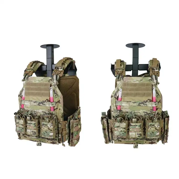 Outdoor Tactical Vest Multi-Function Molle Armor Vest Quick Release Protective Vest Plate Carrier