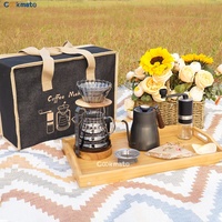 Cookmate Arabic Style Healthy v 60 Coffee Dripper Server Alat Kopi dengan Set Aksesoris Tas Mewah