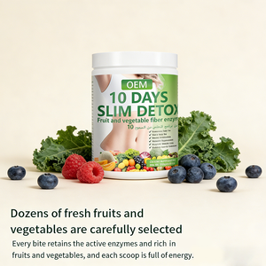 Polvere di Enzimi di Frutta e Verdura Detox Dimagrante Personalizzabile OEM/ODM 300g - Supporto per Detox e Gestione del Peso <span class=keywords><strong>in</strong></span> 10 Giorni - Product Image 4