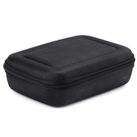 Étui rigide pour casque en EVA, portable, étanche, pour casque Bluetooth supra-auriculaire, avec poche en filet