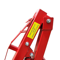 Mini grue de levage pour camionnette à prix abordable, grue pivotante, grue hydraulique, palan de levage pour camionnette