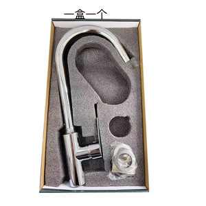 Single Handle Kitchen Faucet 304 Stainless Steel Pull Out <b>Spray</b> Deck <b>Mounted</b> Contemporary Style Hot And Cold Water - Product Image 1