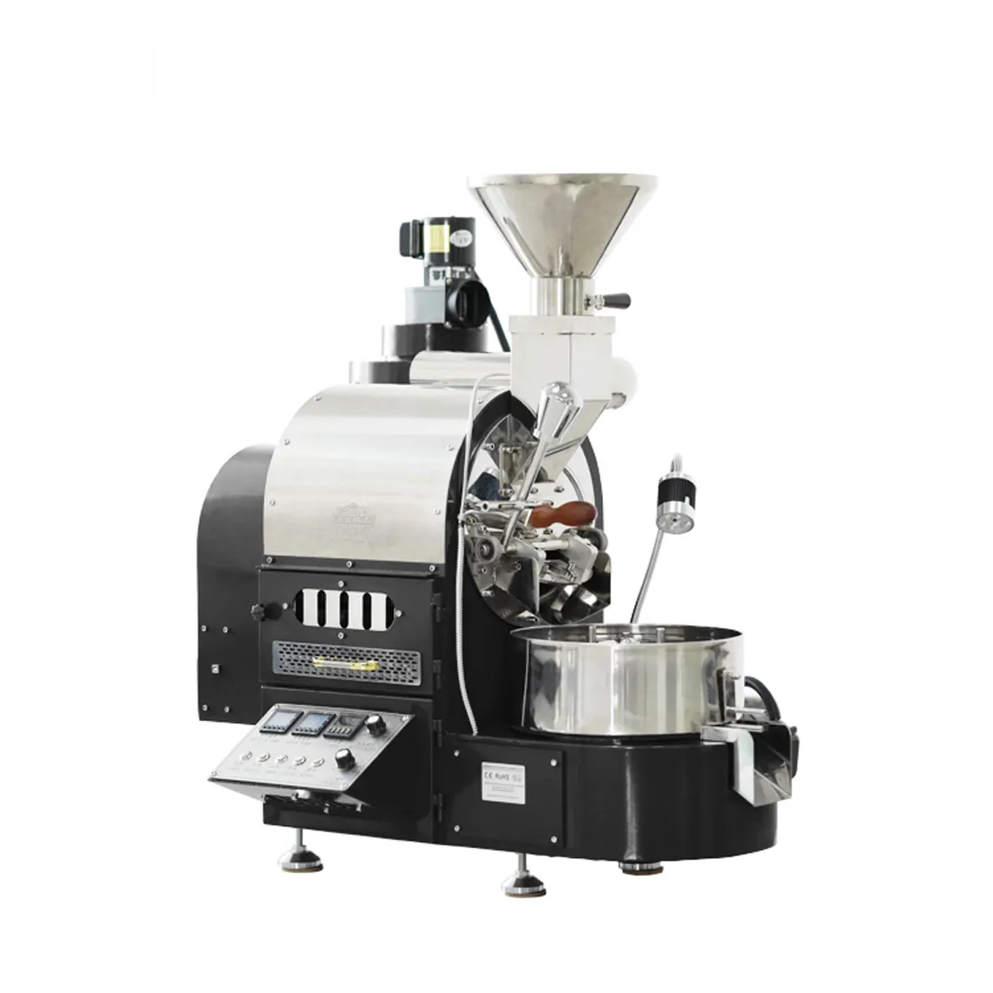 Gocoro-tostador de granos de café, máquina de asar granos de grano de Gr1.5 Gr5, grano de café de Gas