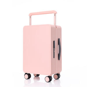 Bagages d'embarquement personnalisés quantité minimale de commande bas valise à roulettes large à la mode roue universelle solide Durable voyage boîte à bagages de sport - Product Image 4