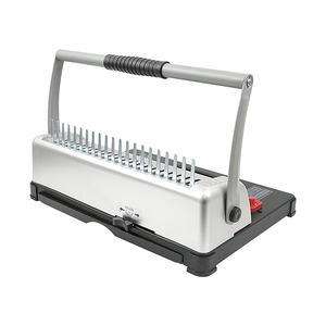 Hướng dẫn sử dụng điện kim loại cơ sở Lược chất kết dính <span class=keywords><strong>21</strong></span> lỗ đấm máy văn phòng nhà lược máy tính ràng buộc với chất kết dính Lược - Product Image 2