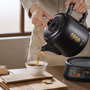 Pot à décoction électrique Bear 5L en céramique avec arrêt automatique pour la préparation de médicaments chinois - Product Image 2