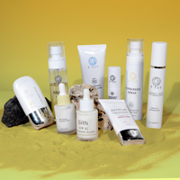 Crème solaire minérale en spray à étiquette privée, lotion solaire, écran solaire pour le visage et le corps, protection solaire quotidienne, poudre solaire