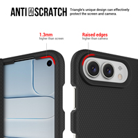 Étui de téléphone premium pour iPhone 18Duo, coque de protection antichoc pliable en PC rigide et TPU pour iPhone 18 DUO