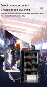 Mobile Phone Smartphone Chassis Farm 20 Mobile Phone Group Control Box Android Equipment Motherboard USB OTG WIFI Connection - Product Image 6