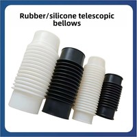 Rubber Tower Type Corrugated Dust Cover, Control Lever Dust protection Cover, Dust-proof and Water-proof
