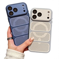 Compatible avec les modèles 17 Pro Max et 16 Plus, coque de téléphone magnétique en PC mat avec design uni, protection anti-chute