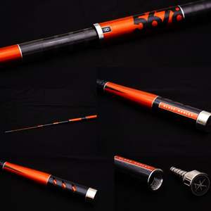 DK Taiwan Craftsmanship Long Casting High Quality Carbon Fiber ultra <b>Light</b> Beach Telescopic Shrimp Fishing Rod 7/8 Sections 1/9 - Product Image 3