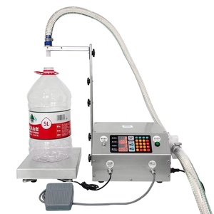Máquina de Llenado de Líquidos Semiautomática Digital CNC para Detergente Lavavajillas, Alcohol, Detergente para Ropa, en Botellas de Plástico y Vidrio - Product Image 3