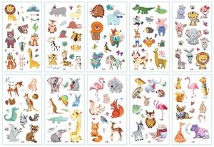 Set di <span class=keywords><strong>tatuaggi</strong></span> Kawaii di alta qualità adesivo tatuaggio carino temporaneo per bambini <span class=keywords><strong>tatuaggi</strong></span> per bambini - Product Image 4