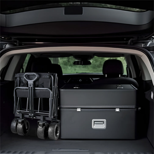 รถเข็นชายหาดพับได้สำหรับงานหนัก-รถเข็นสำหรับทุกพื้นที่4ล้อสำหรับการตั้งแคมป์ปิกนิกร้านขายของชำและกิจกรรมกลางแจ้ง - Product Image 3