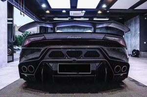 Ailerons avant et arrière en fibre de carbone de style Vorsteine-r, vente directe d'usine pour LP580/LP610 - Product Image 6