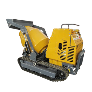 Nouvelle mini-benne portative de 500 L, petite benne à béton diesel auto-chargeante avec chenilles - Product Image 6