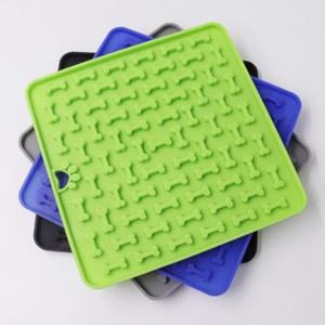 New Design <b>Silicone</b> Dogs Pets Licking <b>Mat</b> Pad Dog Lick <b>Mat</b> - Product Image 4