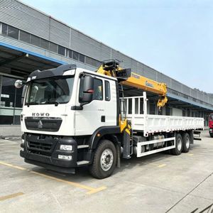 Factory Direct CLW HOWO 14 Ton 6x4 Truck Mounted <b>Crane</b> With 20M Lifting Height White Construction Boom <b>Crane</b> Truck - Product Image 2