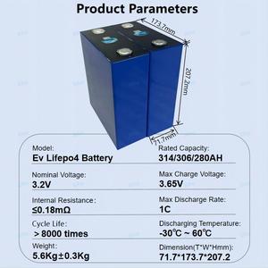 Xiho Ev L280K призматический литий-ионный Аккумулятор Lifepo4 3,2 В 280Ah аккумулятор - Product Image 3