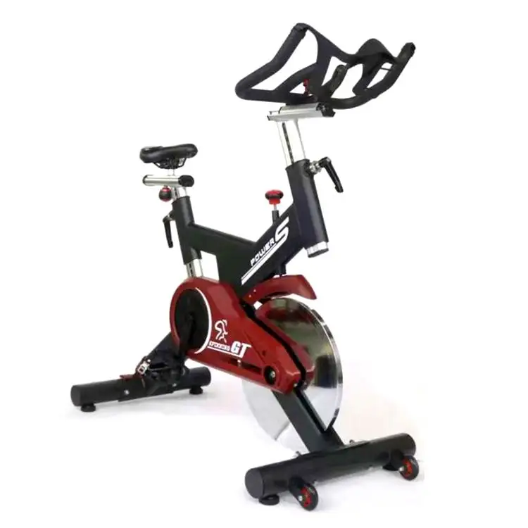 LongGlory Body Building Professional Commercial Gym Fitness Sports Pedal Spin Folding Bike