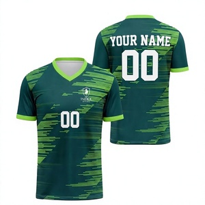 Breathable Quick Dry Polyester Light <b>Weight</b> <b>Blank</b> Mandarin Collar Short Soccer Jersey Custom Digital Printing Soccer Jersey - Product Image 1