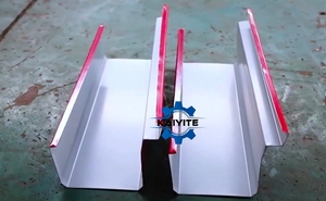 Machine mobile de fabrication de gouttières, équipement robuste de formage de gouttières de pluie avec système de commande hydraulique - Product Image 6