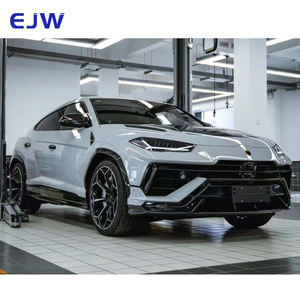 Pour 18-22 <span class=keywords><strong>Lamborghini</strong></span> <span class=keywords><strong>Urus</strong></span> amélioré 23 <span class=keywords><strong>Urus</strong></span> P-type Kit de bordure en Fiber de carbone sec voiture carbone sec avant et arrière barres couverture - Product Image 2